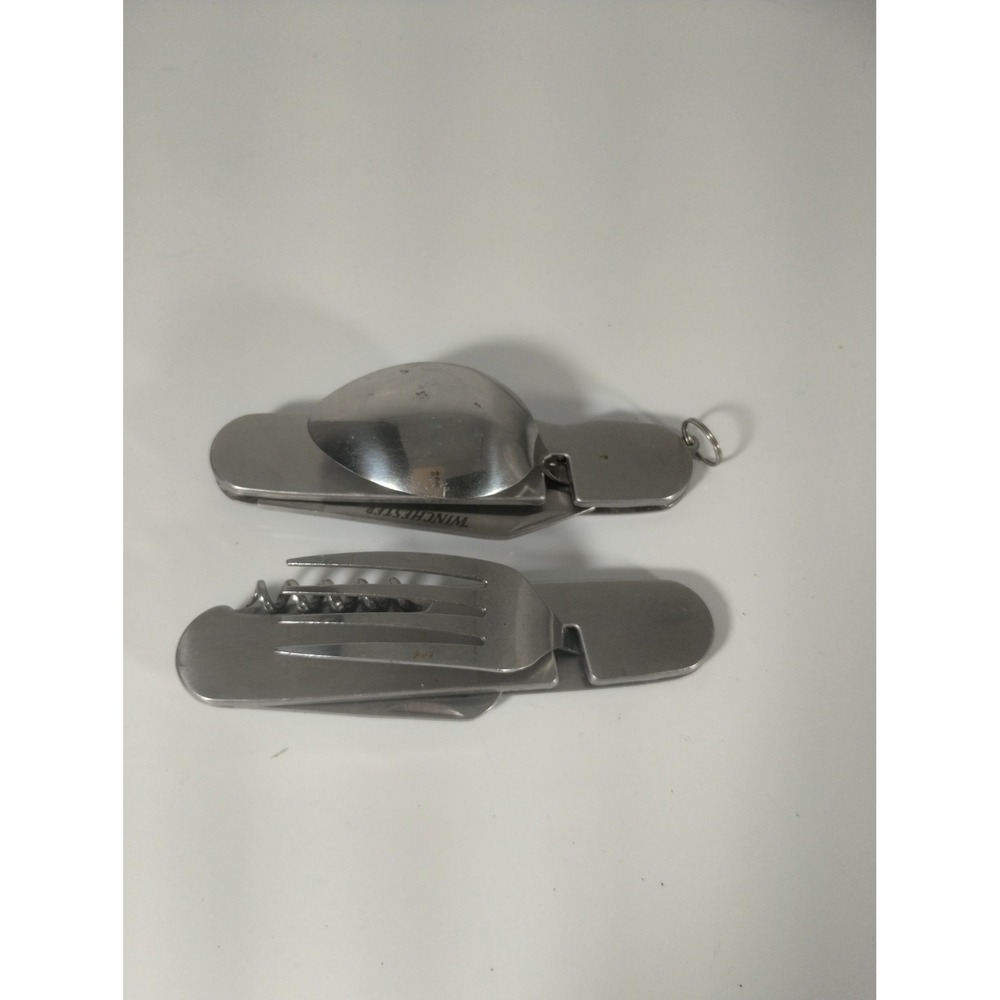 Winchester camping utensil mess tool spoon fork knife corkscrew can opener - Picture 4 of 9